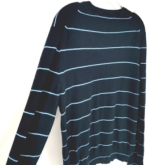 Banana Republic Men's L Silk Cashmere Striped - Picture 10 of 11